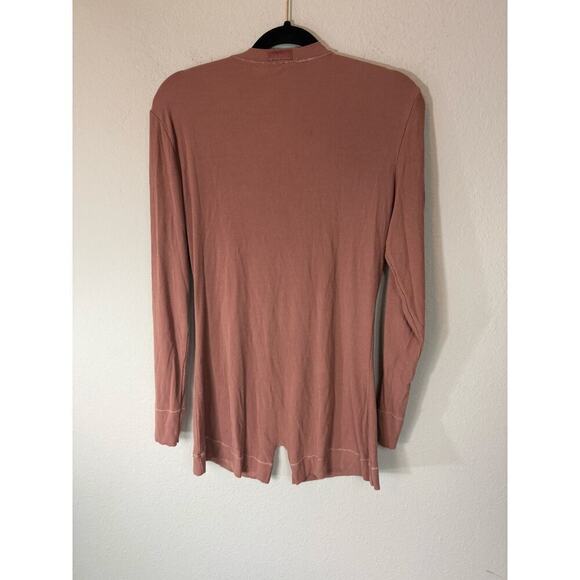 Skims Soft lounge button up henley romper size XL - Picture 2 of 3